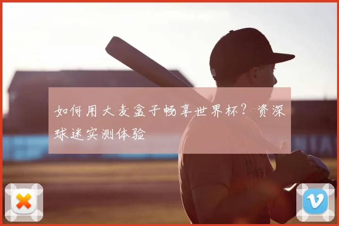 如何用大麦盒子畅享世界杯?资深球迷实测体验